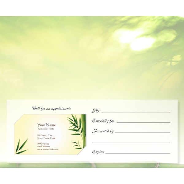 Gift Certificate - Bamboo Falls