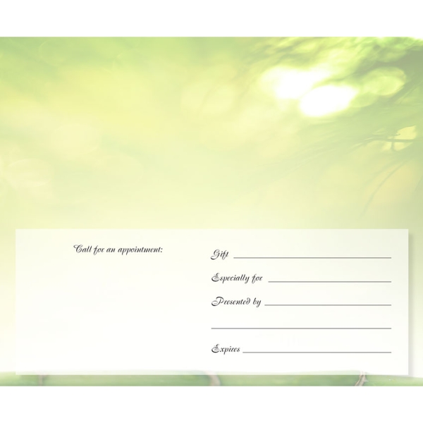 Gift Certificate - Bamboo Falls