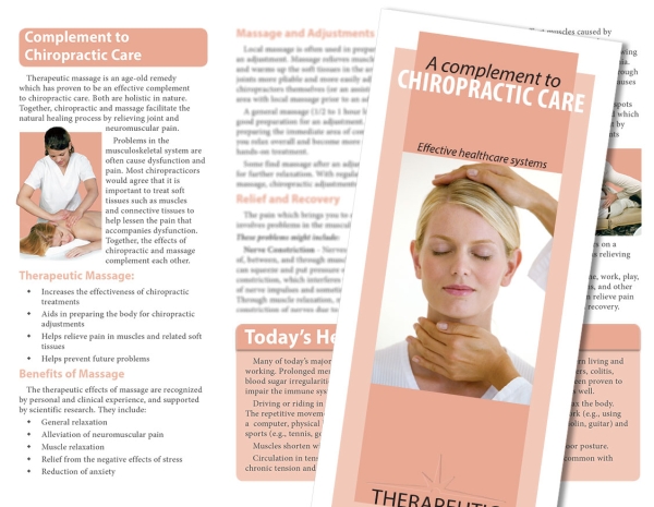 A Complement to Chiropractic Care Brochure